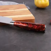 Couteau à découper de 7 pouces avec manche en résine