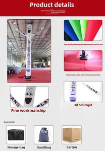 Inflables Personalizados con Eslogan Comercial, Bailarines Inflables Personalizados, Directo de Fábrica - Product Image 5