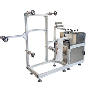 Machine automatique de fabrication de colle pour serviettes hygiéniques 2022, machine de découpe de produits d'hygiène avec PLC et composants de moteur ultrasoniques - Product Image 3