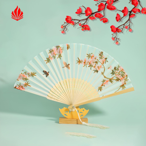 Éventail Oriental en Bambou Personnalisé <span class=keywords><strong>de</strong></span> 21 cm, <span class=keywords><strong>Musique</strong></span> Classique, Flamenco, <span class=keywords><strong>Tango</strong></span>, Accessoire <span class=keywords><strong>de</strong></span> Danse pour les Fêtes du Nouvel An Chinois, Chaussette <span class=keywords><strong>de</strong></span> Noël - Product Image 3