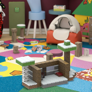 חדשני מקור 3d מותאם אישית כרטיס מפעל הקובייה מגנטי מכסת חומר פלסטיק מרובים בלוק סטים - Product Image 5