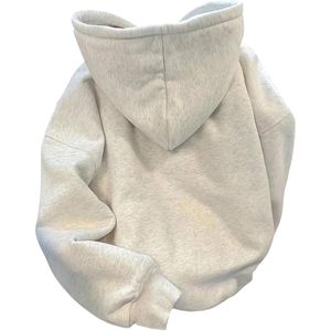 Sweat-shirt décontracté tricoté à manches longues pour femme avec cordon de serrage et imprimé lapin de dessin animé - Product Image 4