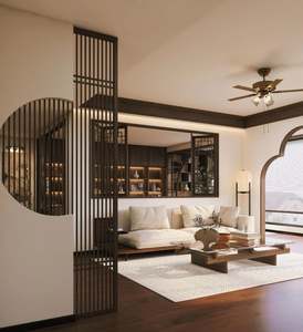 Muebles de Estilo Chino de Lujo Ligero, Personalización Completa para el Hogar, Conjuntos de Muebles Personalizados de Alta Gama - Product Image 1