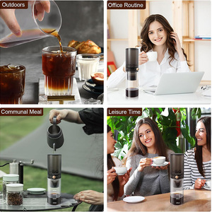 เครื่องชงกาแฟแบบดริป4ถ้วยและ600มล. เครื่องชงกาแฟแบบดริปเรียบช้าแบบหยดเย็นเครื่องบดกาแฟเข้มข้น - Product Image 6