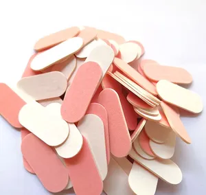 Disposable mini hotel supplies nail file wood chips sandpaper frustration double-sided sanding strip nail tools