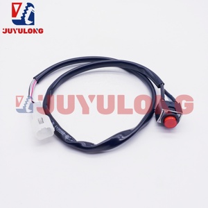Interruptor de botón de bocina con mango de Joystick de alta calidad JUYULONG para Sany SY225 230 <span class=keywords><strong>235</strong></span> 245 265 piezas de maquinaria de construcción - Product Image 1