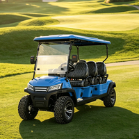Harga Pabrik Mobil Golf Listrik 6 Kursi dengan Kontrol Layar Sentuh HD