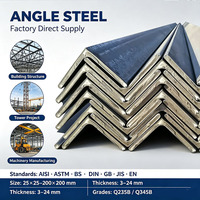 Barre d'angle en acier galvanisé de haute qualité ASTM pour support structurel Q195, Q215, Q235, Q345, Q355