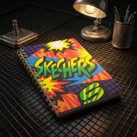 Carnet à spirale de haute qualité A5, reliure durable, pliage à 360 degrés, ouverture à plat, pour le campus, l'école, le bureau