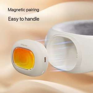 Portable Neck Heater <b>Rechargeable</b> Neck Heating <b>Pad</b> 4 <b>Heat</b> Settings Hand Warmers for Women Men Christmas Gifts - Product Image 5