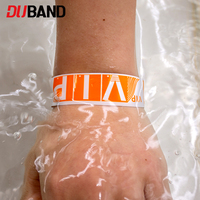 Bracelets en papier synthétique personnalisables, résistants à l'eau et aux déchirures, pour parcs aquatiques et parcs d'attractions