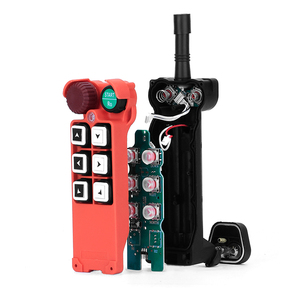 รีโมทคอนโทรลไร้สาย F21-E1 สำหรับเครนอุตสาหกรรม 868 MHz RF ปุ่มกดซิลิโคน ABS ฟังก์ชั่นกันน้ำ ทนอุณหภูมิ ผลิตจากโรงงาน - Product Image 4