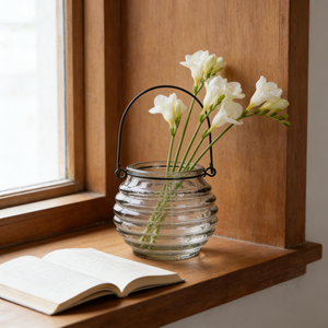 Vaso Lanterna in Vetro Moderno, Portacandele Sospeso, Vaso Decorativo <span class=keywords><strong>per</strong></span> <span class=keywords><strong>Fiori</strong></span>, <span class=keywords><strong>per</strong></span> Matrimoni all'Aperto e Decorazioni <span class=keywords><strong>da</strong></span> Giardino, Vendita all'Ingrosso - Product Image 1