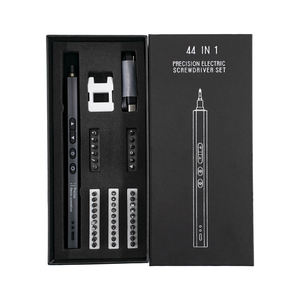 Jinkun 44 en 1, tournevis sans fil rechargeable de qualité professionnelle pour la réparation de téléphones et d'ordinateurs portables, avec batterie au lithium, perceuse - Product Image 1