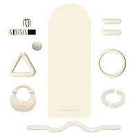 Kit de Pilates de Alta Calidad con Bola, Anillo y Bandas Elásticas para Ejercicios de Tonificación en Casa y Uso Diario