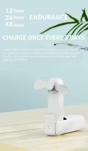 Portable Foldable Desktop and <b>Handheld</b> <b>Fan</b> Outdoor Mini 3-speed <b>Fan</b>. - Product Image 3