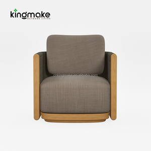 Canapé d'extérieur en teck pour hôtel, mobilier <span class=keywords><strong>de</strong></span> patio <span class=keywords><strong>de</strong></span> resort en corde <span class=keywords><strong>tressée</strong></span>, canapé en bois en forme <span class=keywords><strong>de</strong></span> L, ensemble <span class=keywords><strong>de</strong></span> meubles d'extérieur imperméables - Product Image 4