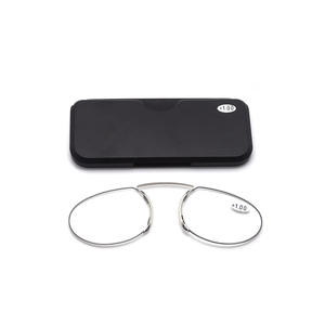 Logo confortable Mini bâton optique lunettes cadre bleu lunettes de lecture optique mince <span class=keywords><strong>Clip</strong></span> nez Pad accessoire de téléphone portable - Product Image 1