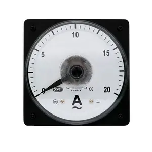 High Quality LS-110 AC20/1A Wide Angle AC Analog Panel Mount Amp Meter