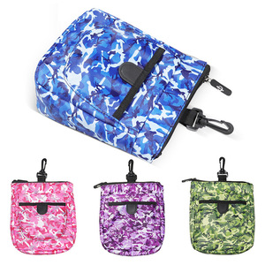 Bolsa para accesorios de golf, impermeable, correa desmontable, bolsillo interior con cremallera, unisex, para correr, deportes, diseño de camuflaje - Product Image 1