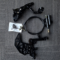 Support de frein arrière à double étrier Surron LBX Ultra Bee Talaria 240 mm CNC en aluminium 7075, adaptateur pour vélo électrique haute performance