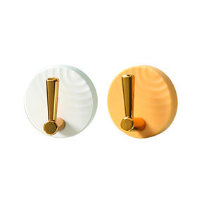 Ganchos adhesivos redondos para montar en la pared, paquete de 4 colores variados, autoadhesivos para uso en el hogar, cocina, baño y puerta - Product Image 4