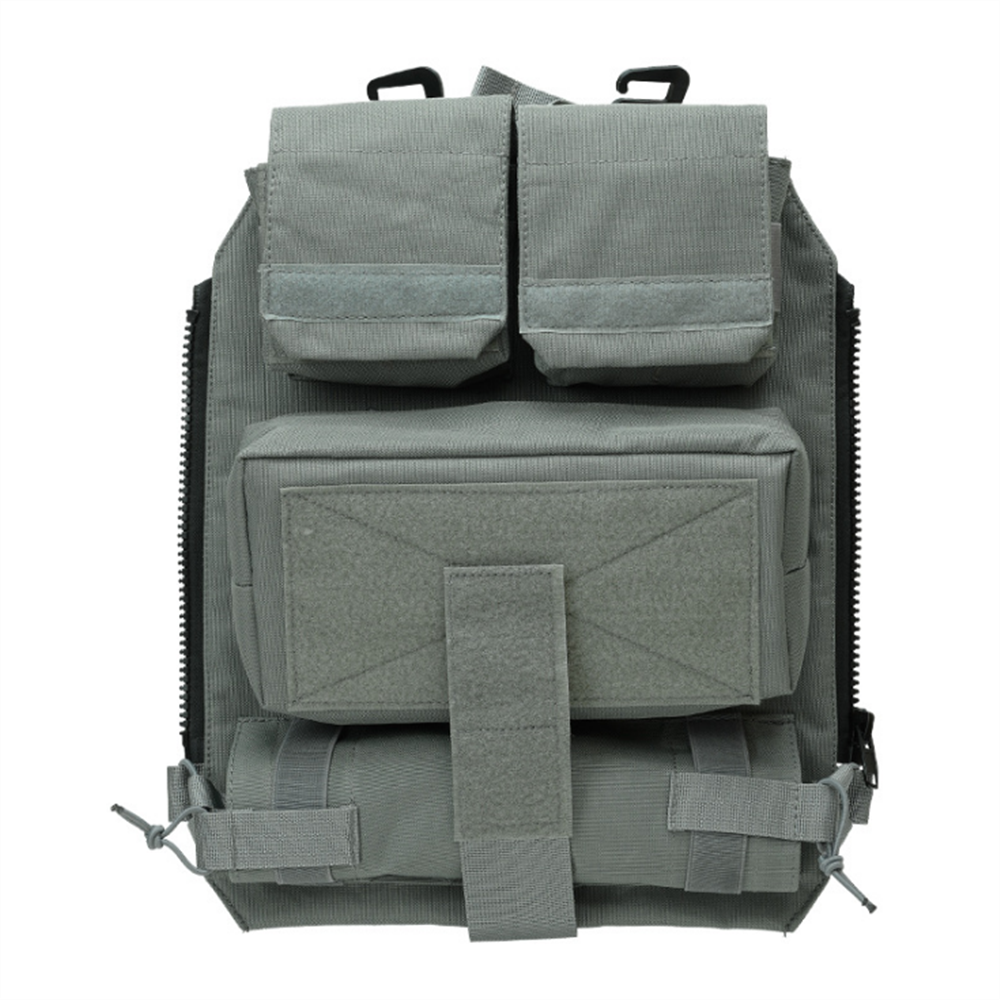 Adaptateur Tactique MOLLE WLXW - Kit Fermeture Éclair Avec Sangle Et Système Chargement Extensible