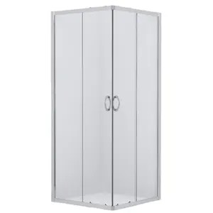 Meilleure vente cabine de douche en verre trempé Transparent à Double paroi