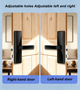 Glomarket Tuya WiFi Fingerprint Smart Door Lock Ttlock APP Remote <b>Control</b> Temporary Password Suitable <b>for</b> Apartment Door Office - Product Image 5