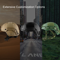 Casque de Protection Tactique M88 / MICH / FAST / WENDY IIIA pour Protection Personnelle UHMWPE / Aramide