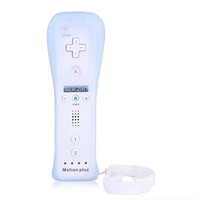 Manette sans fil 2 en 1 avec télécommande Nunchuck et Motion Plus pour N Wii Joystick