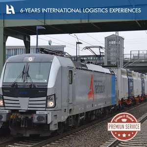 Китай в Европу Железнодорожный транспорт является дешевым lcl пересылка грузов доставка агент