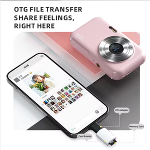 กล้องดิจิตอลขนาดพกพา 16X FHD 1080P 44MP พร้อมหน้าจอ 2.4 นิ้ว และไฟฉาย LED สำหรับเด็กชายและเด็กหญิง เซ็นเซอร์ CMOS FHD 1080P - Product Image 6