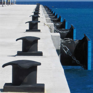 Amarração dupla Bitt Bollard Único Bollard Cruz Amarração Bitt Cleat Galvanized Dock Bollard - Product Image 2