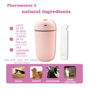 Diffuseur apaisant pour chat de qualité supérieure, diffuseur apaisant aux phéromones félines pour chat, kit de diffuseur apaisant personnalisable pour chat - Product Image 4