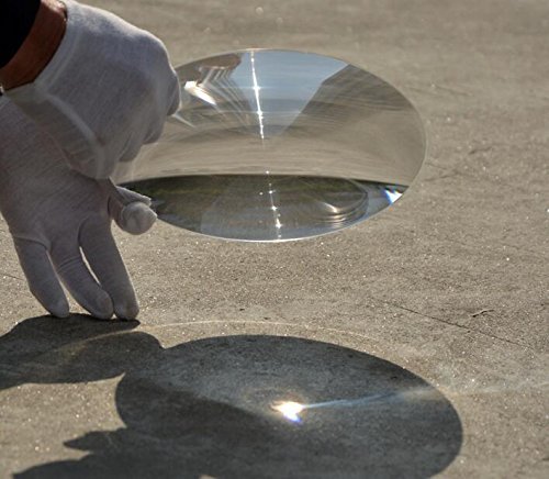 Acrylic Linear Fresnel Lens Sheet 1 Meter for Solar Concentrator Projector, Optical Grade