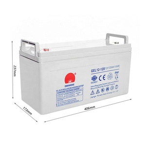 工場卸売 充電式 メンテナンスフリー ディープサイクル 密閉型 ゲルバッテリー 12V 120Ah AGM 太陽光発電蓄電システムバッテリー - Product Image 1