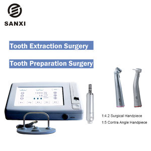 Motore Elettrico Dentale Brushless Sanxi LED con Touch Screen Tipo E, Motore Asettico per Estrazione Dentale per Chirurgia e Restauro Odontoiatrico - Product Image 1