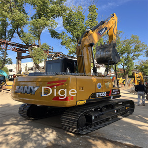 Mini excavadora usada Sany SY135C con envío gratis Piezas de maquinaria de construcción baratas Componentes principales que incluyen motor de motor - Product Image 5