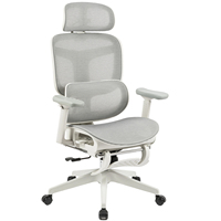 Chaises de bureau ergonomiques de direction, pivotantes, entièrement en maille, à dossier haut, confortables, fabriquées par le fabricant