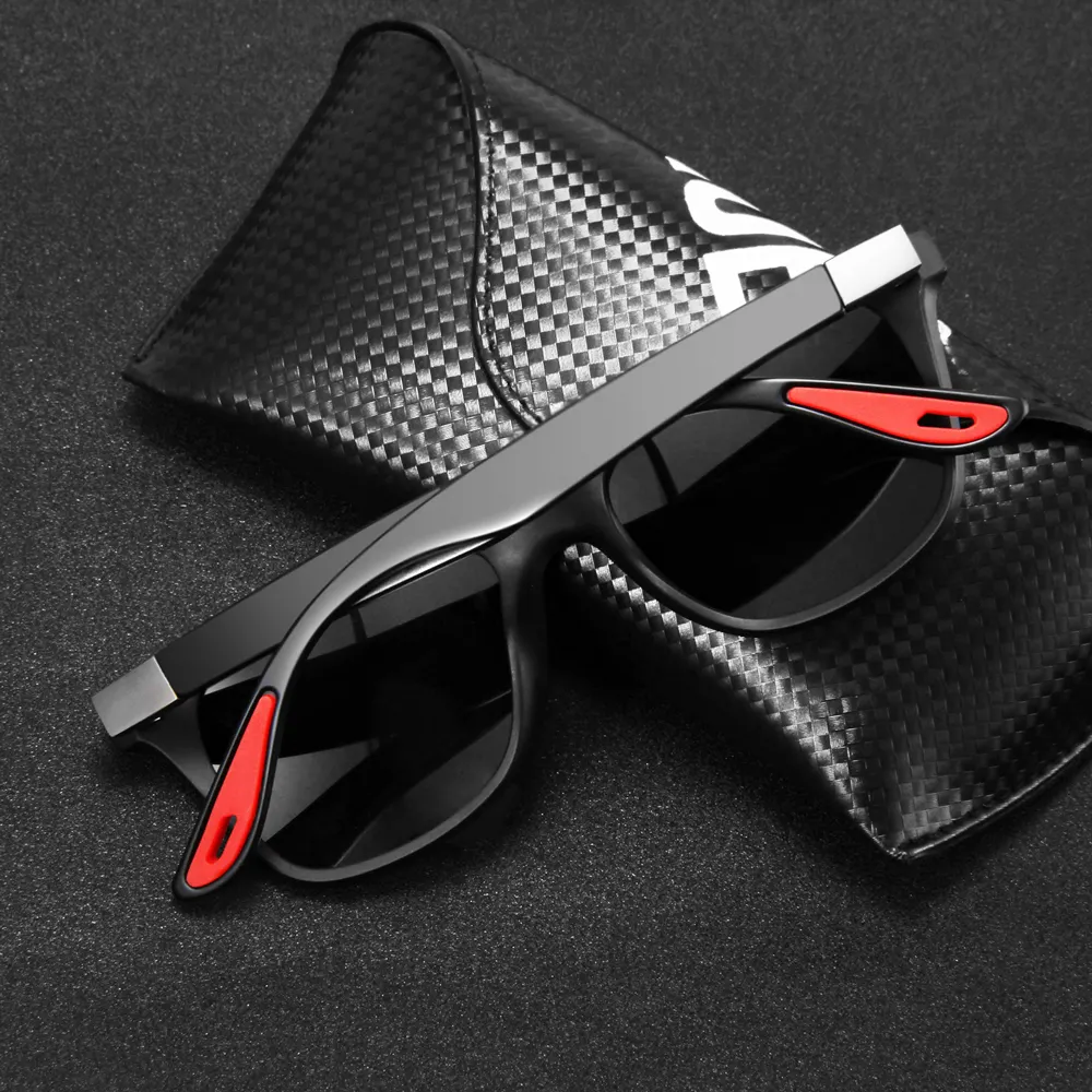 Conchen promozionale cat.3 uv400 occhiali da sole sportivi logo personalizzato stampato occhiali da sole polarizzati da uomo