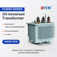 Transformateur de puissance triphasé sur mesure S13-M-100/10-0.4KV immergé dans l'huile, 50/60Hz