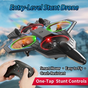2026 New SJY-L2 <b>Remote</b> <b>Control</b> Fighter Electric Foam Glider Stunt Tumbling UAV Hovering Helicopter with LED Colorful Lights - Product Image 5
