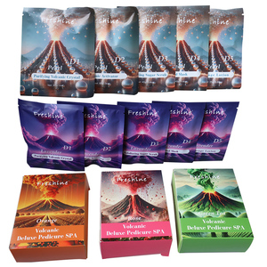 Coffret Cadeau Luxe Professionnel Soin de la Peau Sérum Lotion Corporelle Traitement des Pieds Réparation des Talons Fissurés Kit Pédicure Volcanique 5 Étapes - Product Image 3
