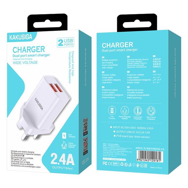 KAKU KSC-914 UK Cheapest NEW Smart Charger  Socket Socket  Charger  UK Adapter Adapters Wall Chargers for  Cell Phone
