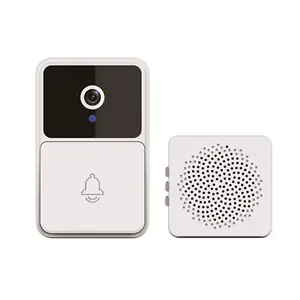 Smart Video Deurbel Camera Ring Video Deurbel Bewegingsdetectie Waarschuwingen Draadloze Deur Bel Dag En Nacht Camera