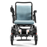 Fauteuil roulant électrique robotisé 4x4 léger et pliable approuvé par les compagnies aériennes Baichen Ce, 24 V, pour personnes handicapées