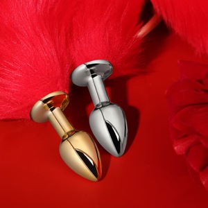 Сделать людей оргазм Высокое качество секс игрушки Силиконовый анальный штекер - Product Image 2