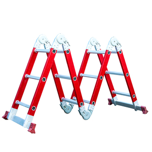 Échelles en aluminium multi-usages 4x3 avec plateforme à vendre - Product Image 2