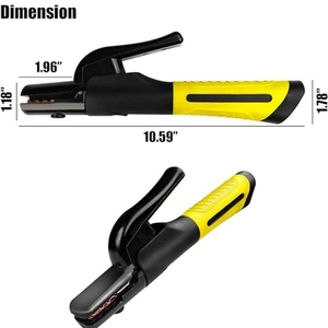 Pinza de Soldadura Industrial de Alta Resistencia Anticaída y Antiescaldaduras de Cobre Puro 300A 500A 800A 1000A ET- - Product Image 3